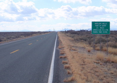 25 Miles from the Border.